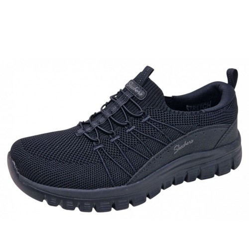 Skechers slipper schwarz - slipper,